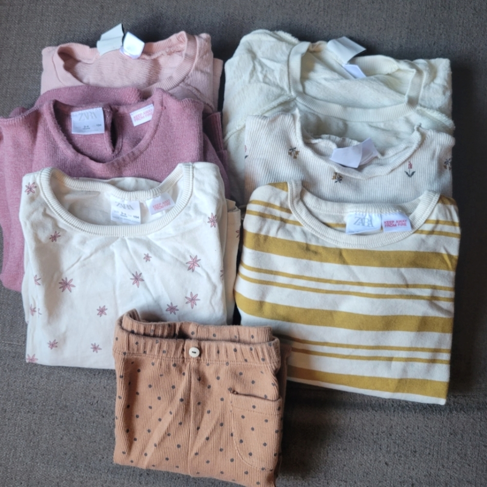 Zara Kids 3t/4t Shirt lot 7 Pieces